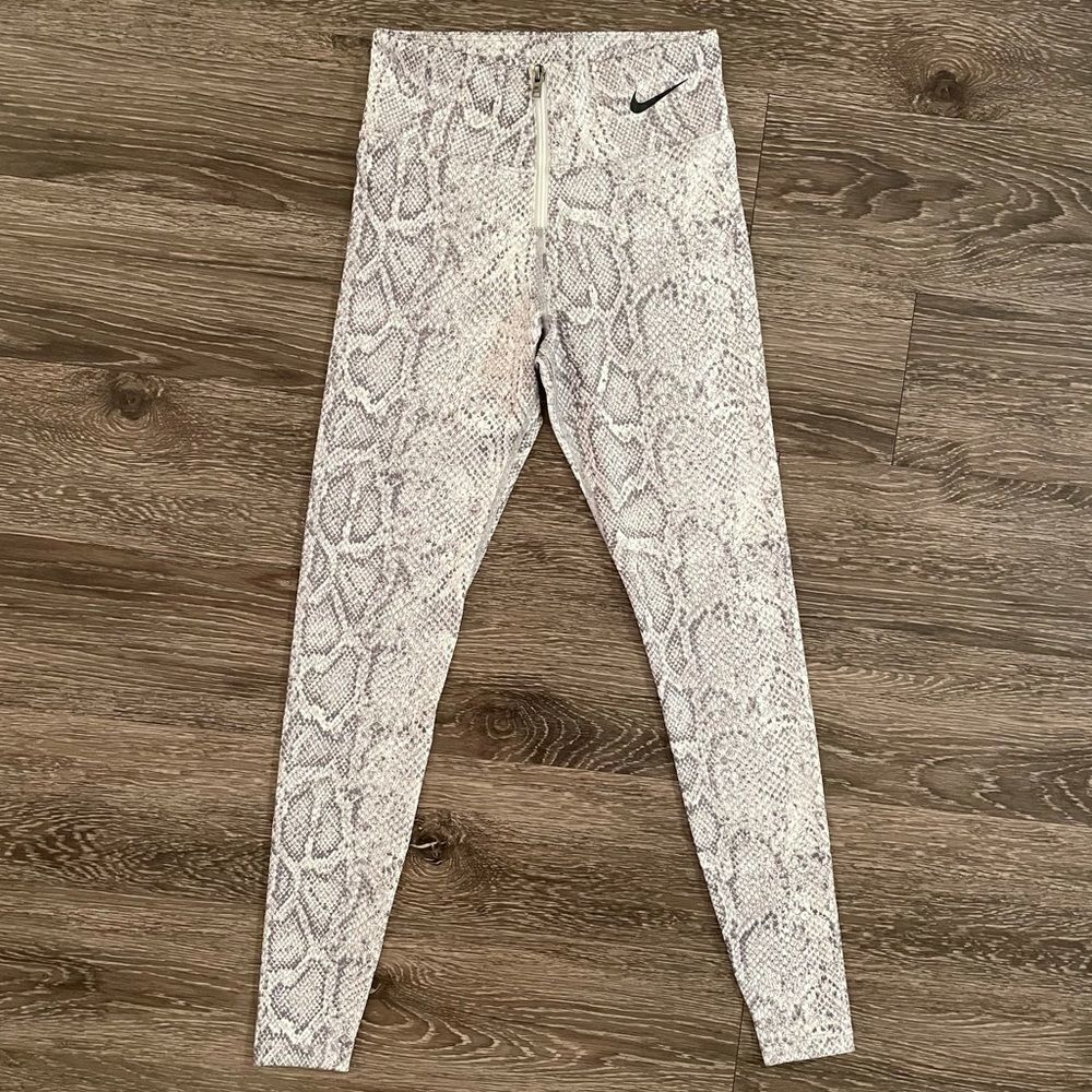 Nike python zip leggings nwot